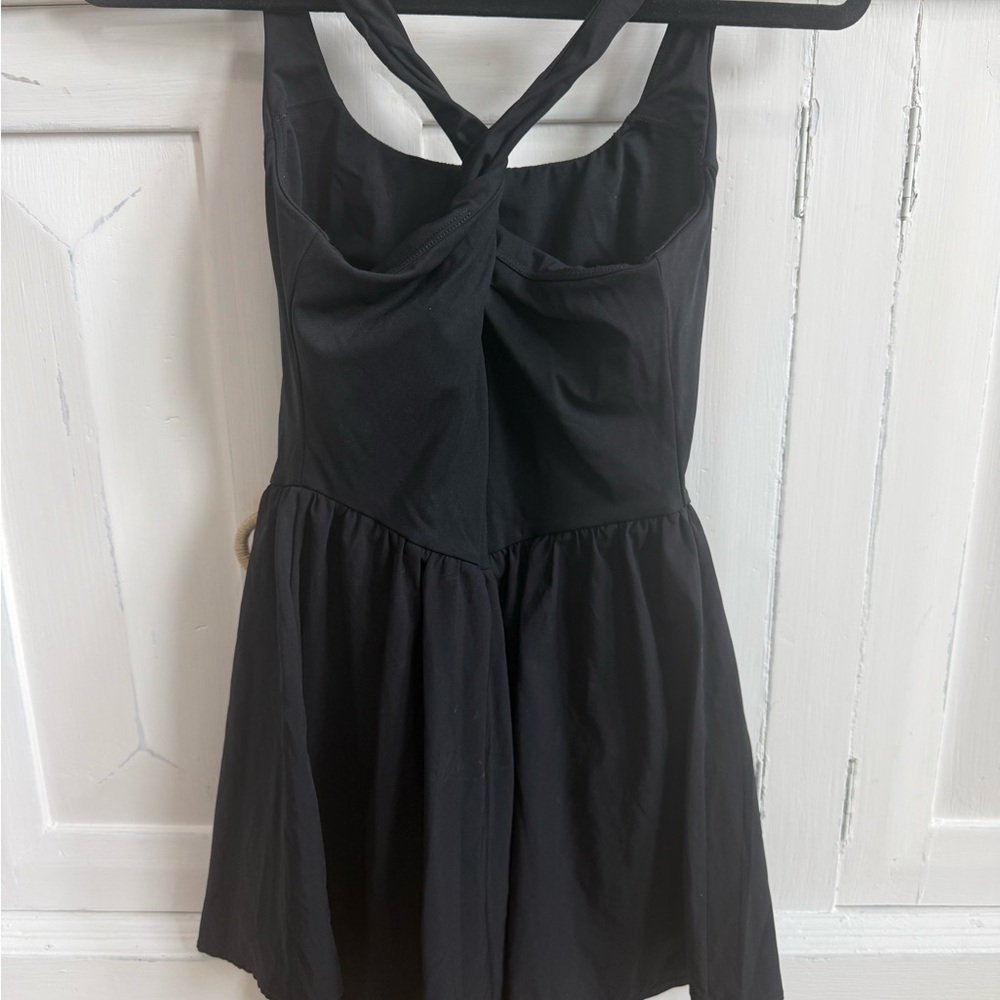 Halara, Black Athletic Sleeveless Dress, Size Small